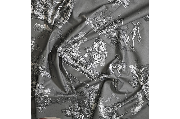 Toile Charcoal by Laura Ashley