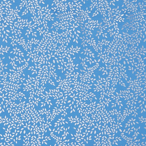 METALLIC LEAVES FABRIC