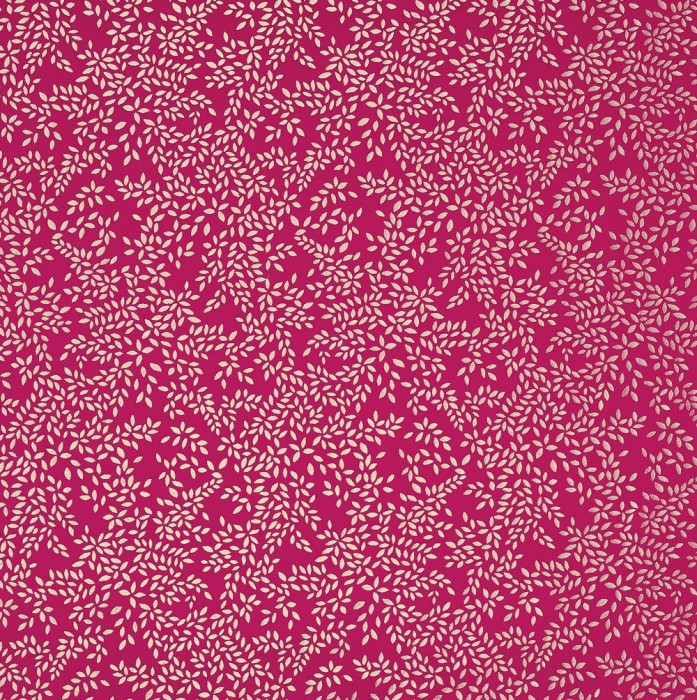 METALLIC LEAVES FABRIC